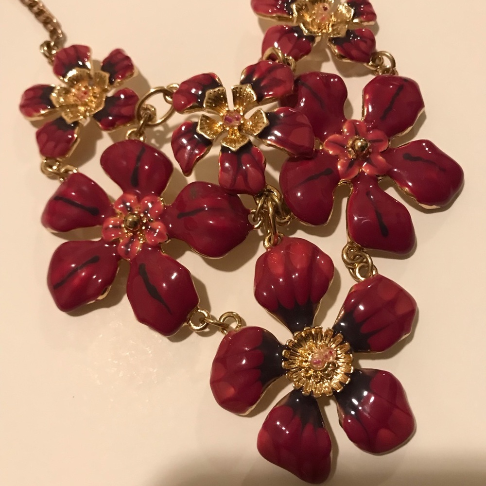 Gold Flower Necklace